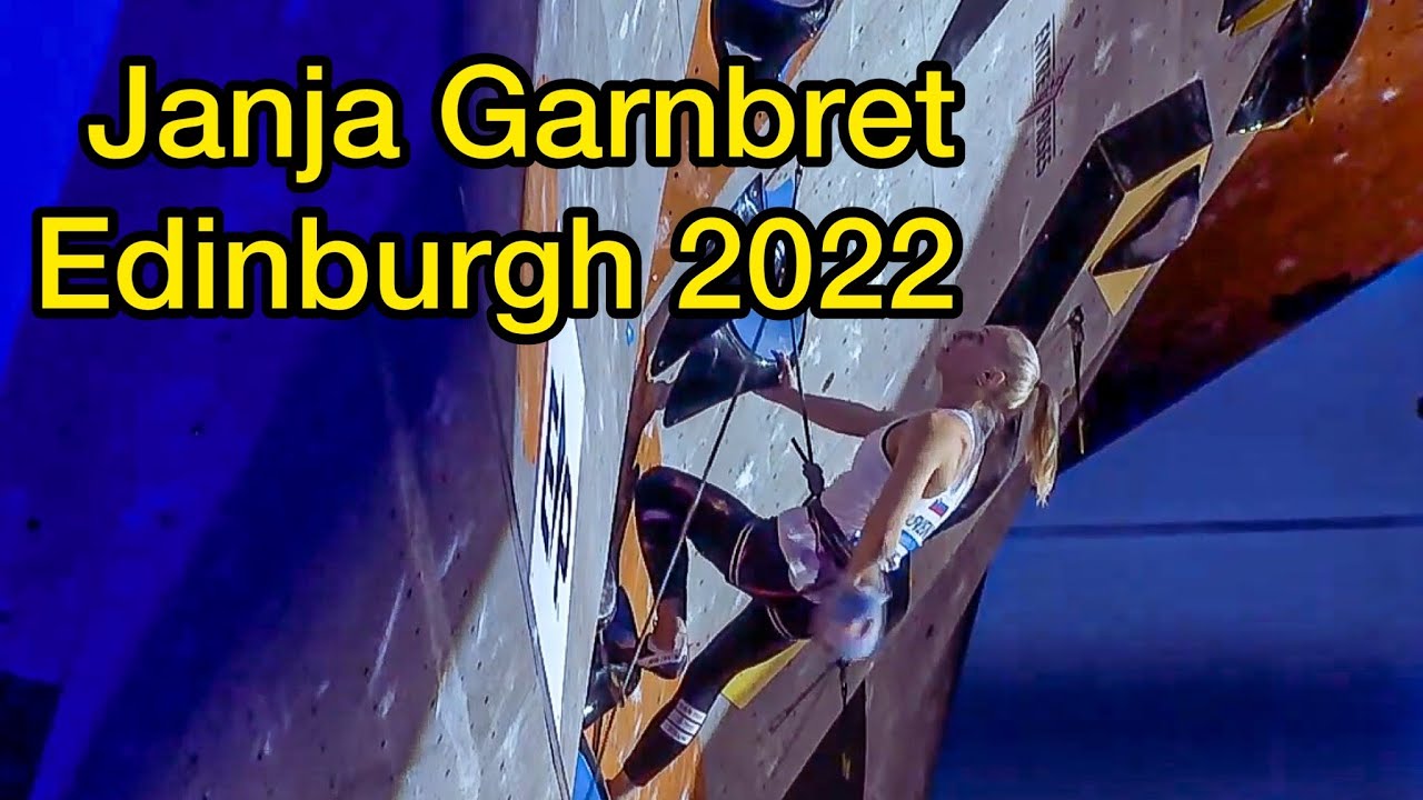 Janja Garnbret - IFSC Edinburgh 2022 | Lead