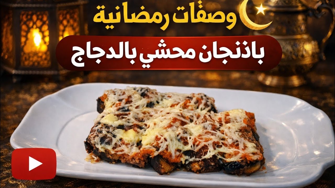 باذنجان محشي بالدجاج :وصفات رمضانية ep7