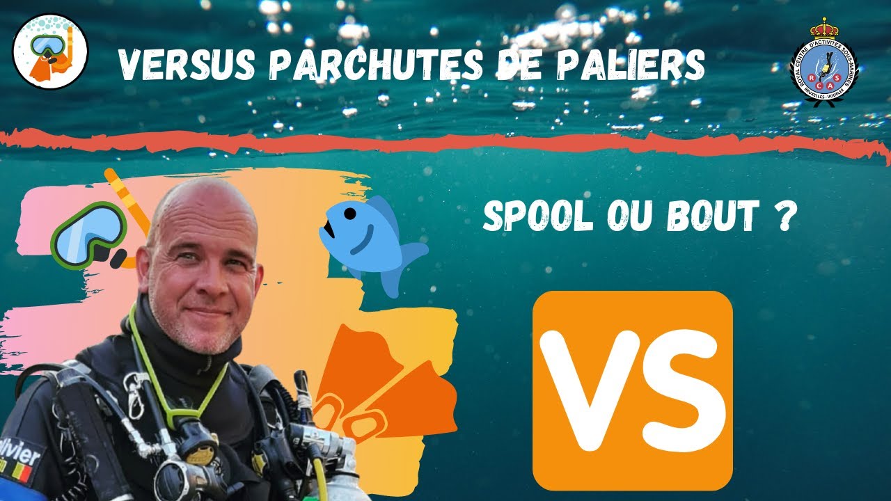 Parachute de palier avec spool versus bout