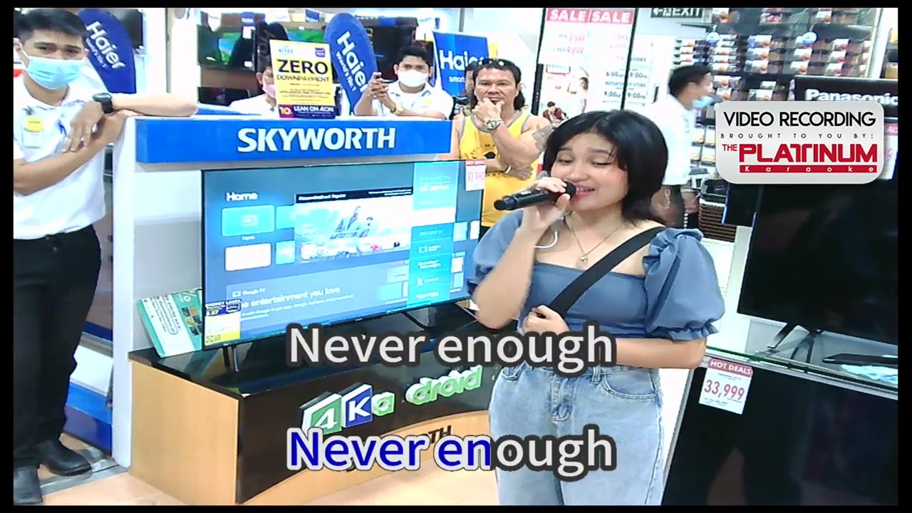 Never Enough (COVER) By Mary Khem Cabagte 2 Time Depending Champ. TNT