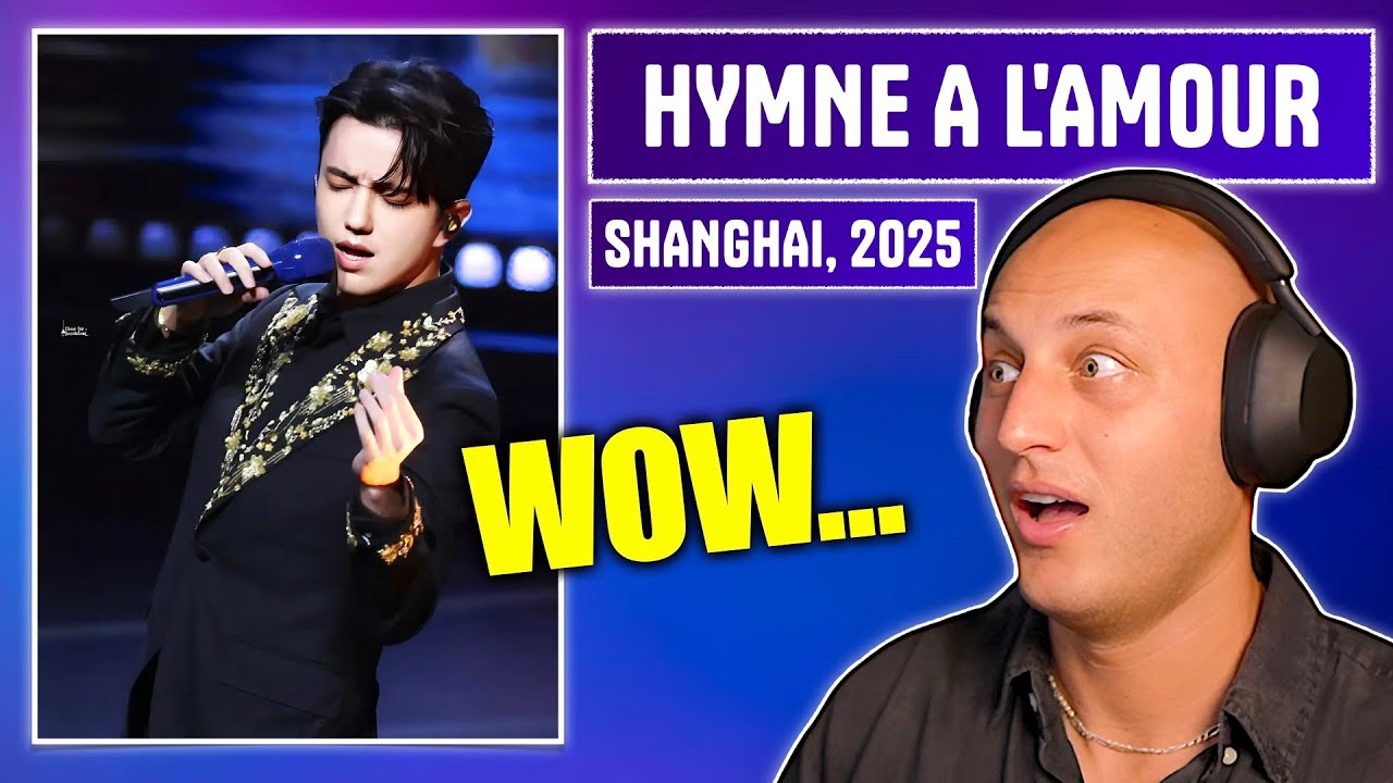 I did NOT expect this! DIMASH - 'Hymne A L'Amour' | reaction & analysis