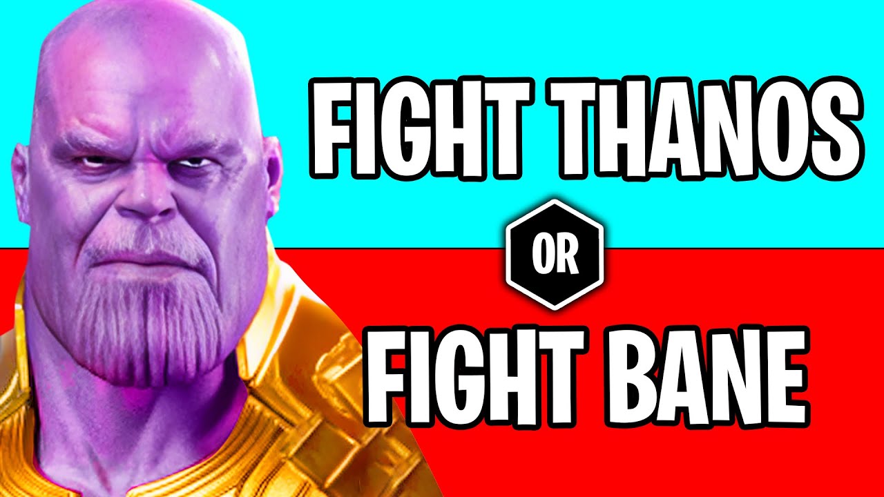 Would You Rather? (MARVEL VS DC)