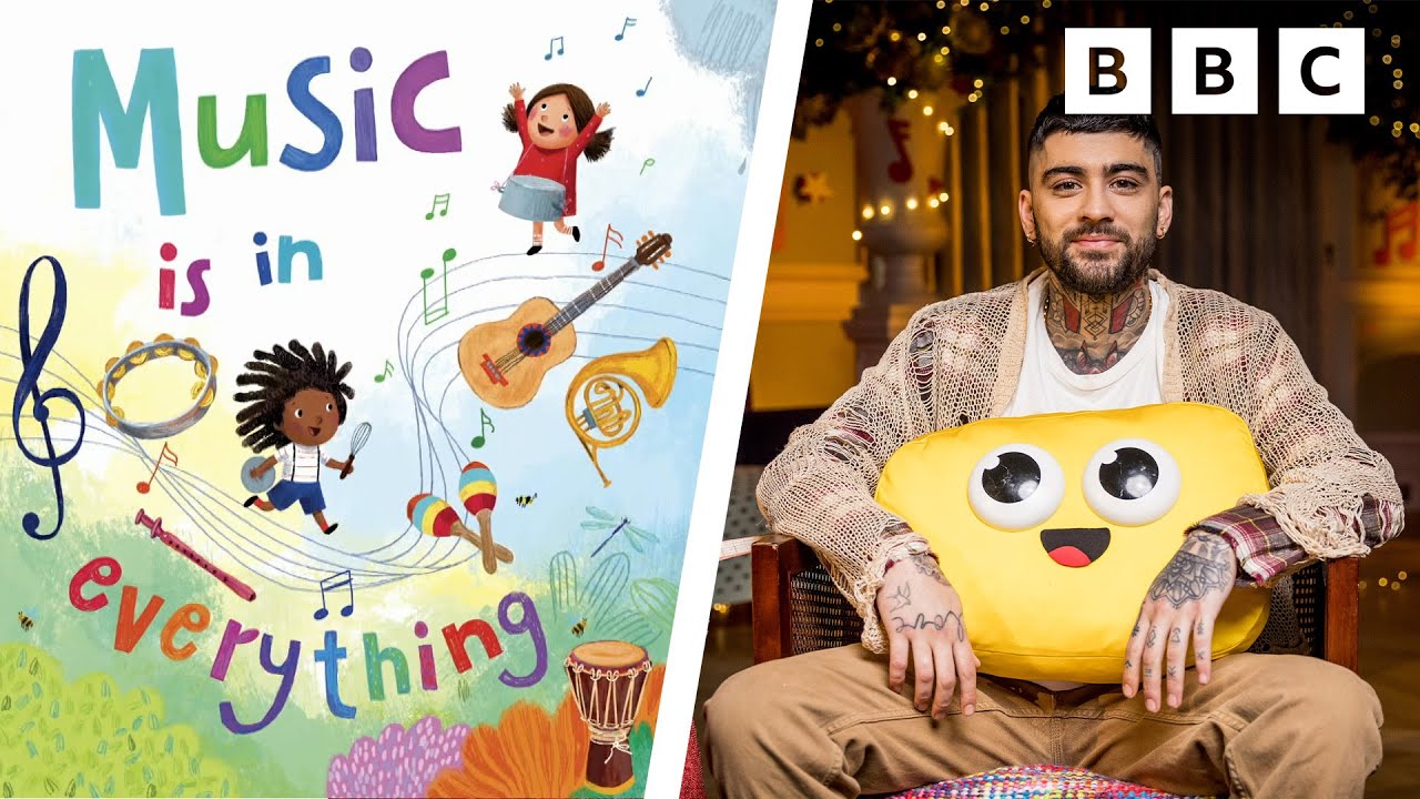 Zayn Malik Reads 'Music Is In Everything' | CBeebies Bedtime Stories