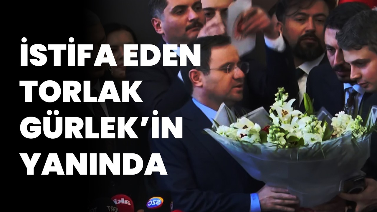 İstifa eden Torlak devir teslim töreninde: Gürlek’in yanında görüntülendi