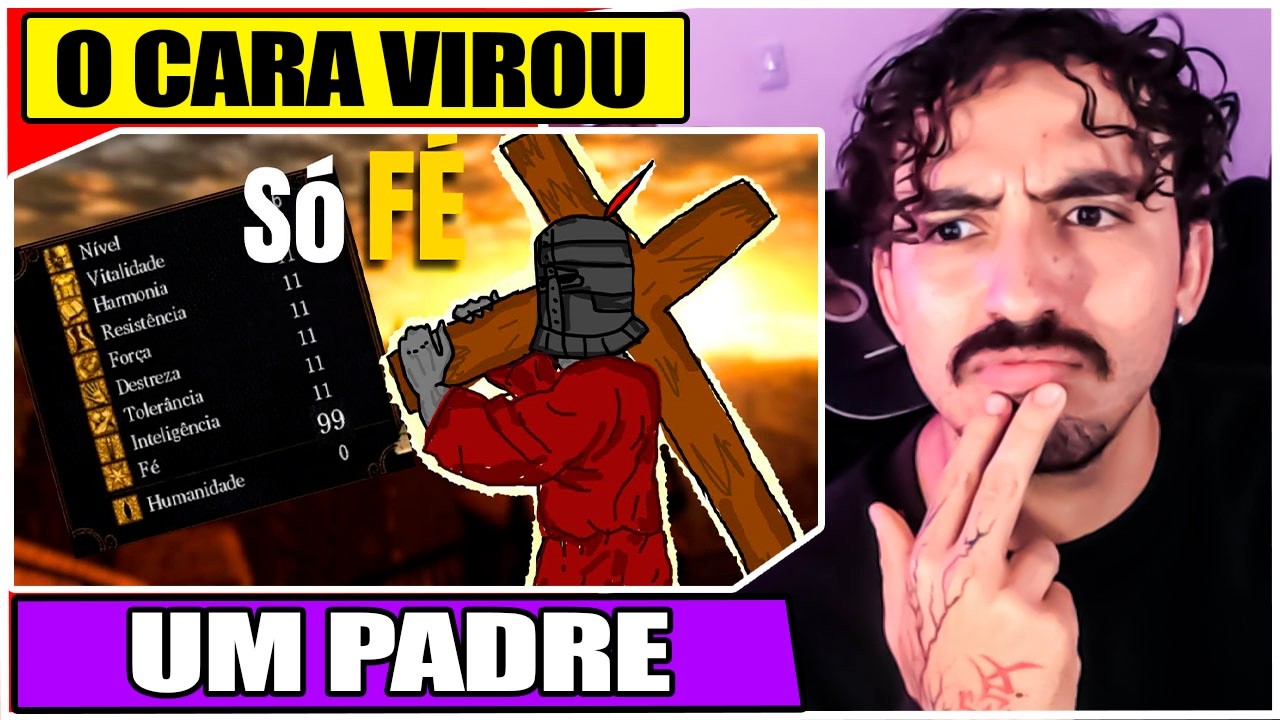Tentei zerar DARK SOULS upando APENAS FÉ, é possível? #darksouls|  Leozin React