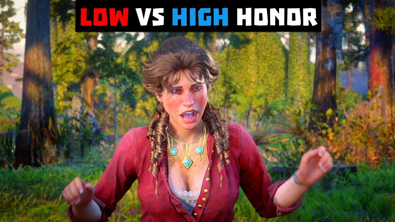 Low vs High honor Arthur reacts to Kieran's death - RDR2