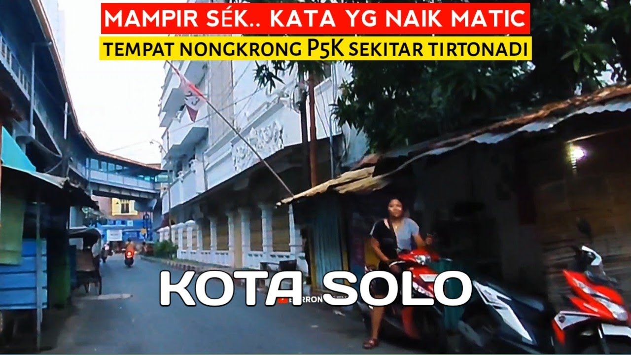 𝗦𝗢𝗟𝗢❗Mampir s&eacute;k mas... Kata yg naik motor matic dibelakang terminal Tirtonadi
