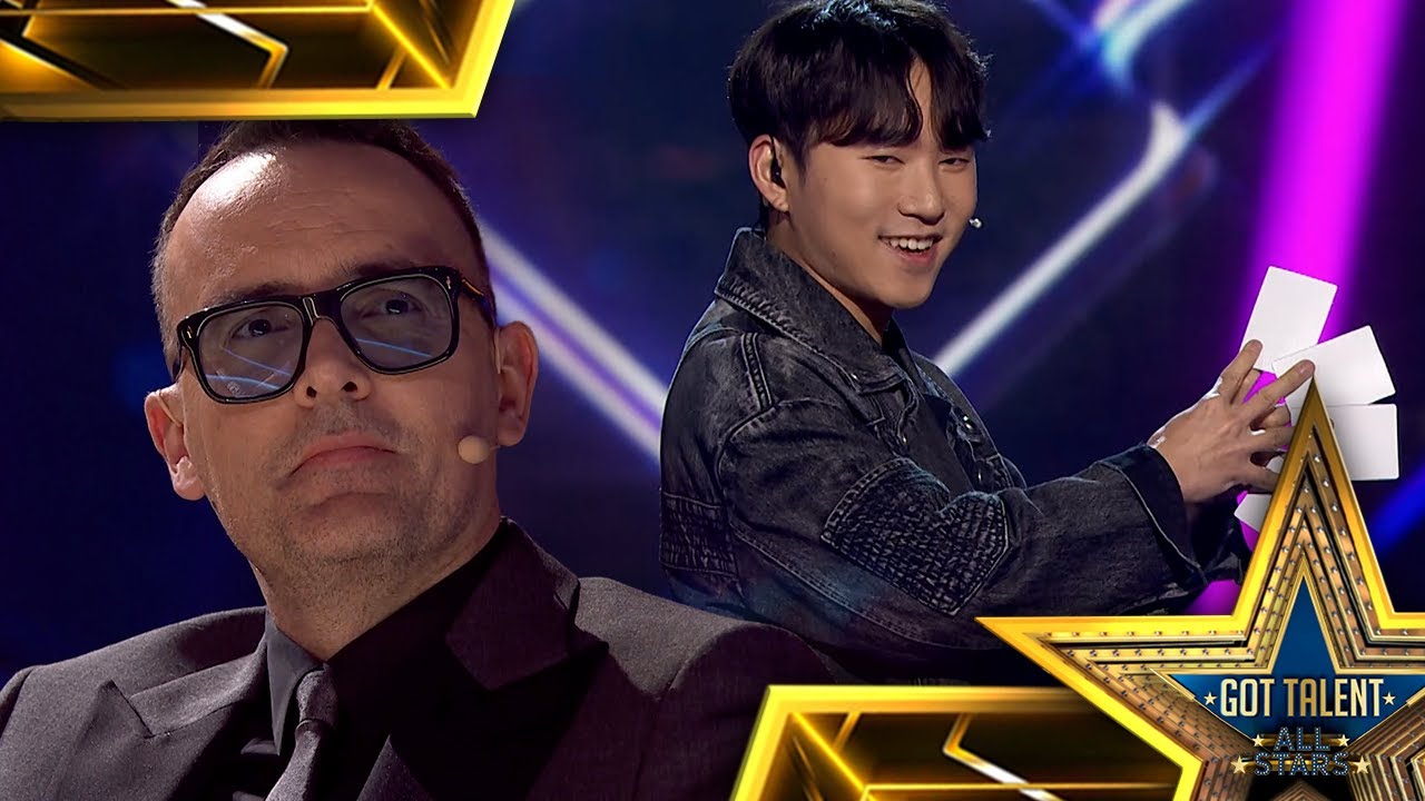 Este MAGO COREANO enamora al jurado con su NÚMERO MUSICAL| Audiciones 04| Got Talent: All-Stars 2023