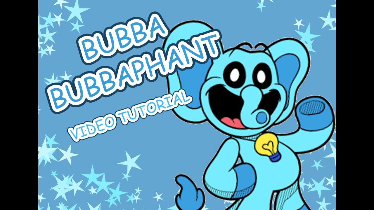 Como Hacer Un Peluche de Bubba Bubbaphant 💡🐘