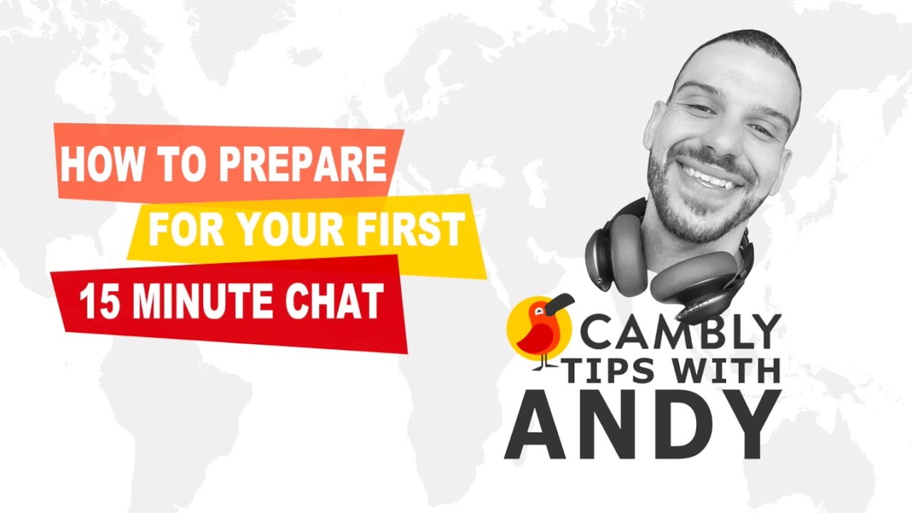 PREPARING FOR YOUR FIRST CAMBLY CLASS :: Cambly Tutor Tips with Andy