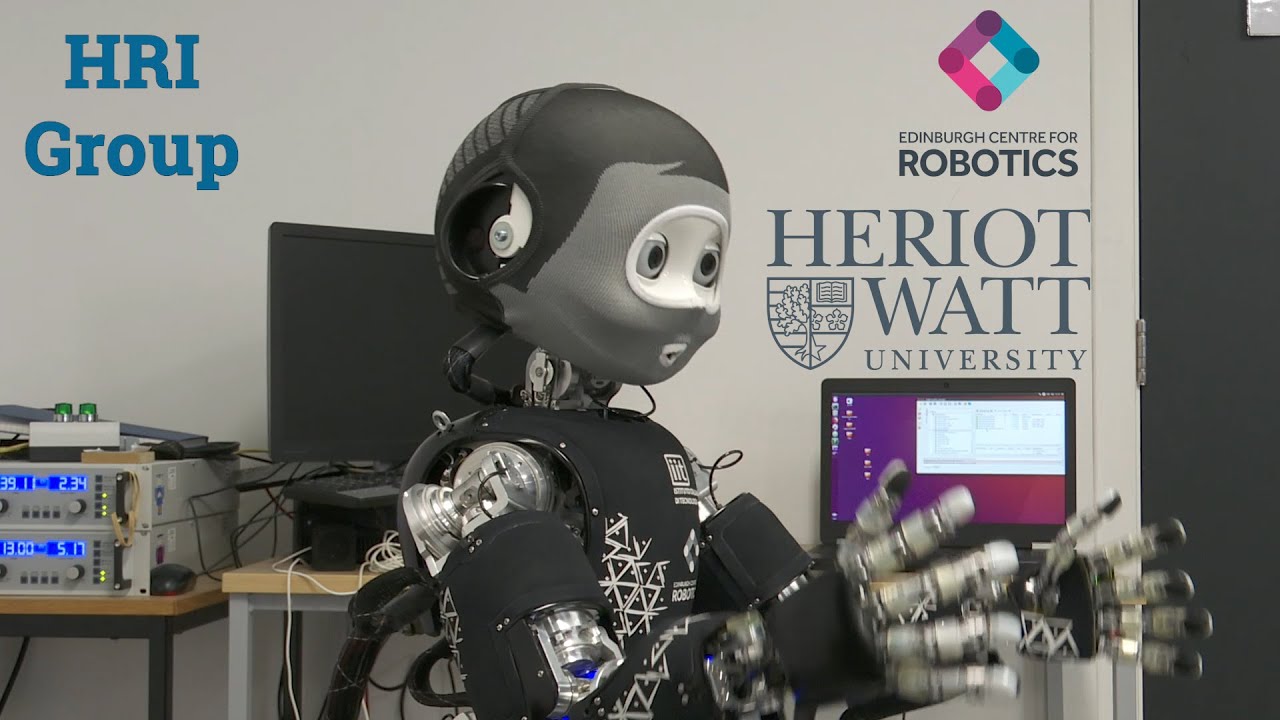 Heriot-Watt University HRI lab robots