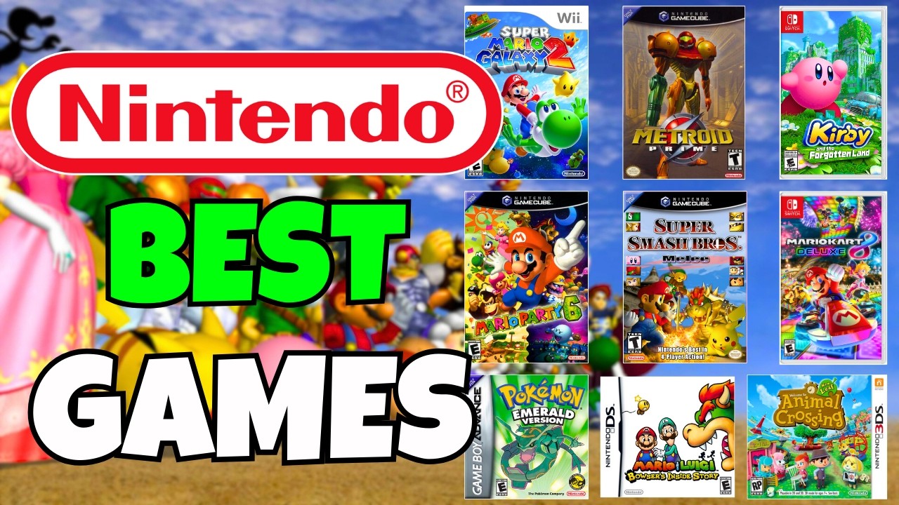 ЛУЧШИЕ игры во всех сериях Nintendo!