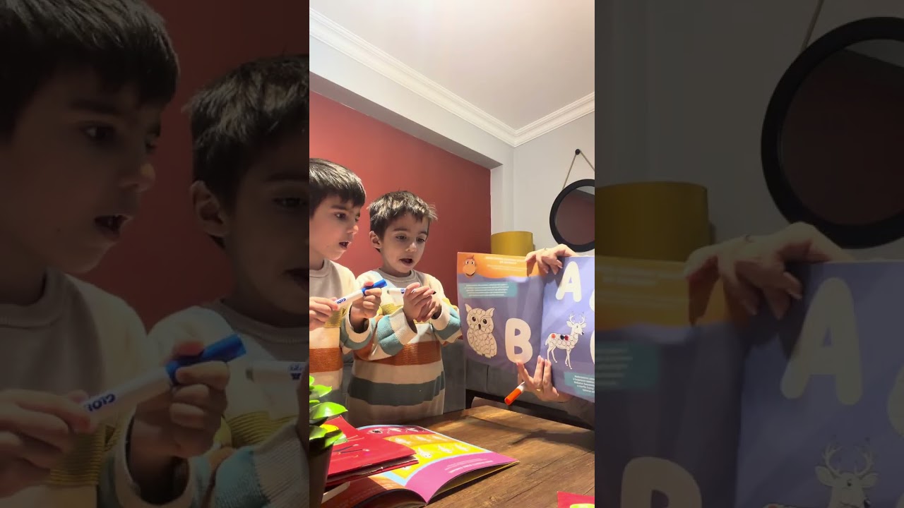 İkizlerimle akşam aktivitemiz 🥰