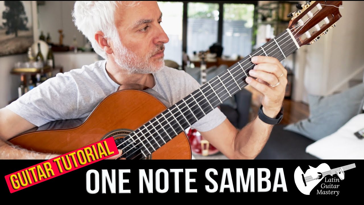 One Note Samba Guitar Tutorial (Jobim)
