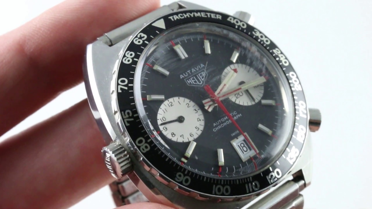 Vintage Heuer Autavia 