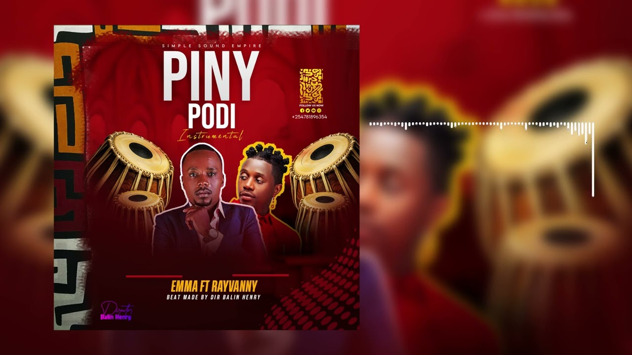 Ema Ft Rayvanny beat][Piny Podi ][Audio Visualizer