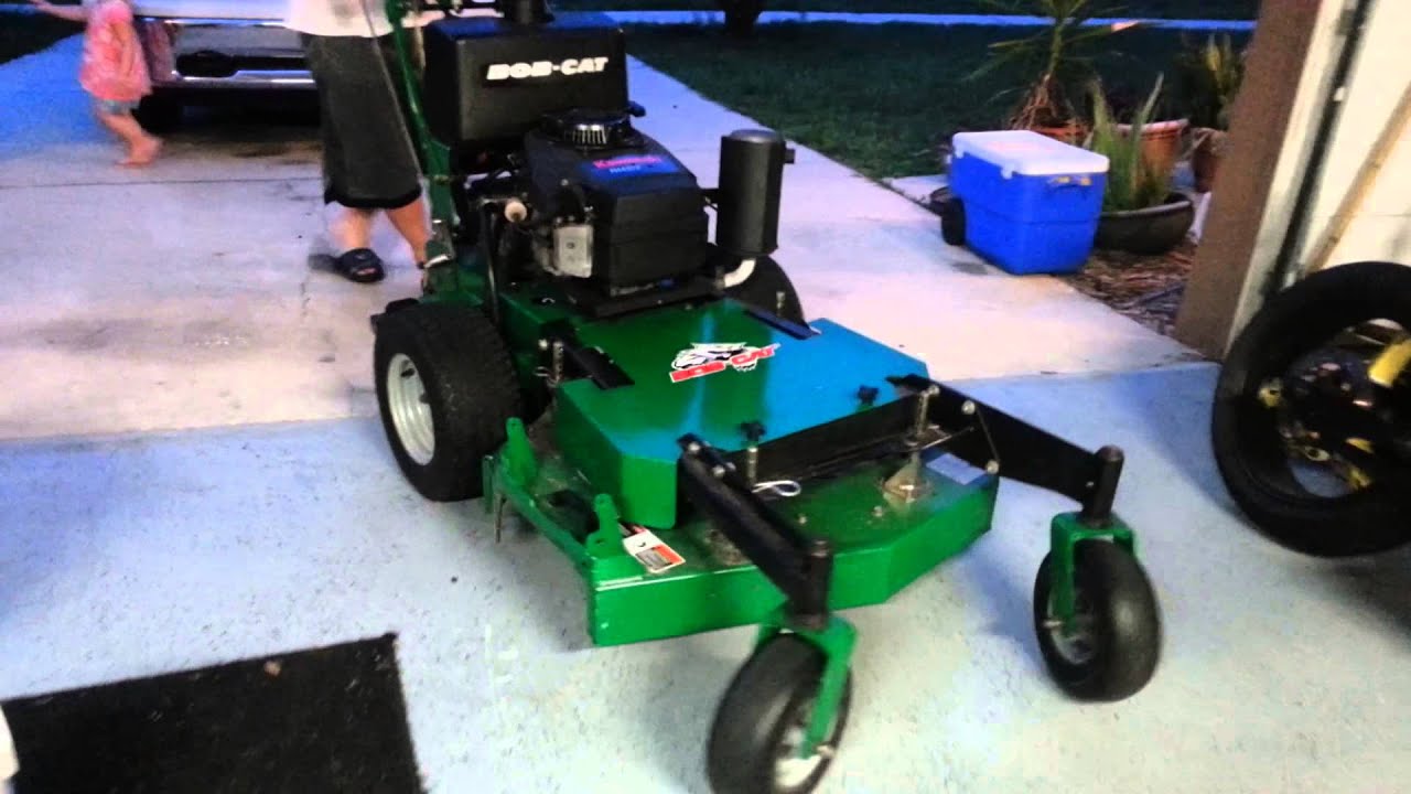 Bobcat 36 mower preview
