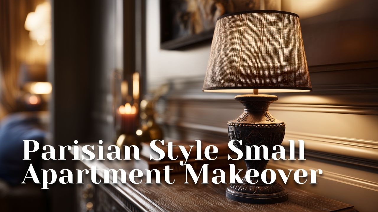 Parisian Style Small Apartment Makeover | Elegant French Decor for Compact Living