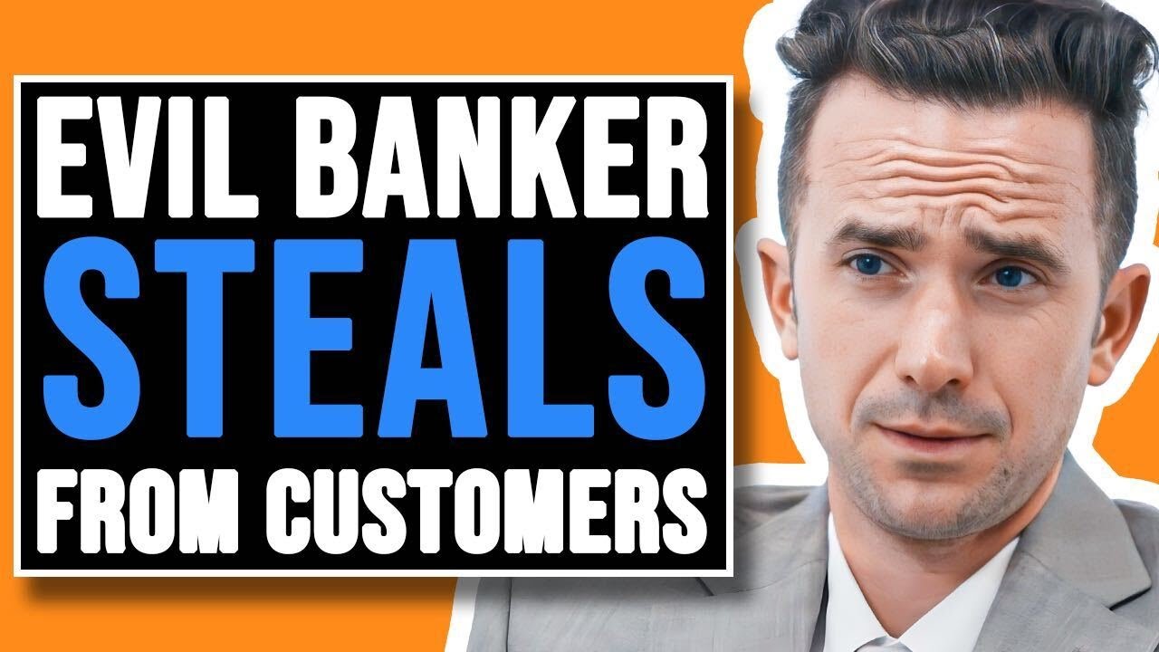 Evil Banker Is Stealing Money From His Desperate Clients