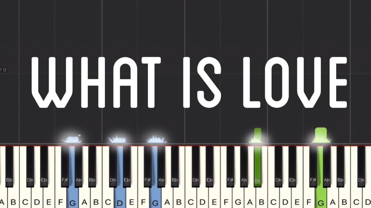 Haddaway - What Is Love Piano Tutorial | Medium