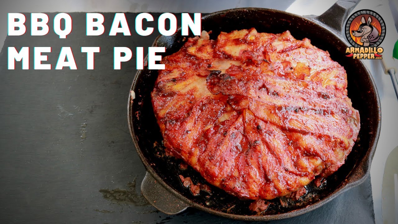 BBQ Bacon Meat Pie