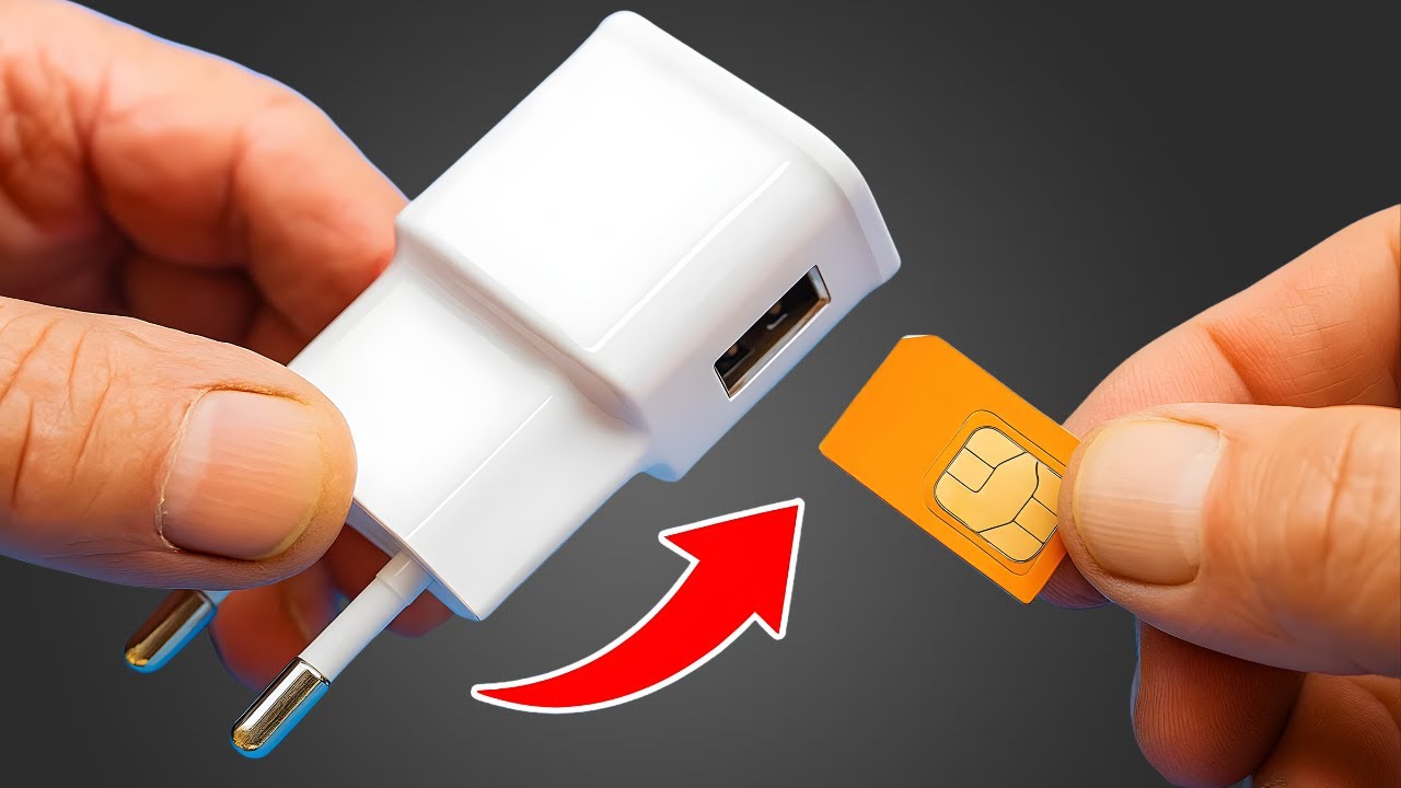 Вставьте SIM-карту в зарядное устройство! То, что произойдёт, вас ШОКИРУЕТ! Top1DIY