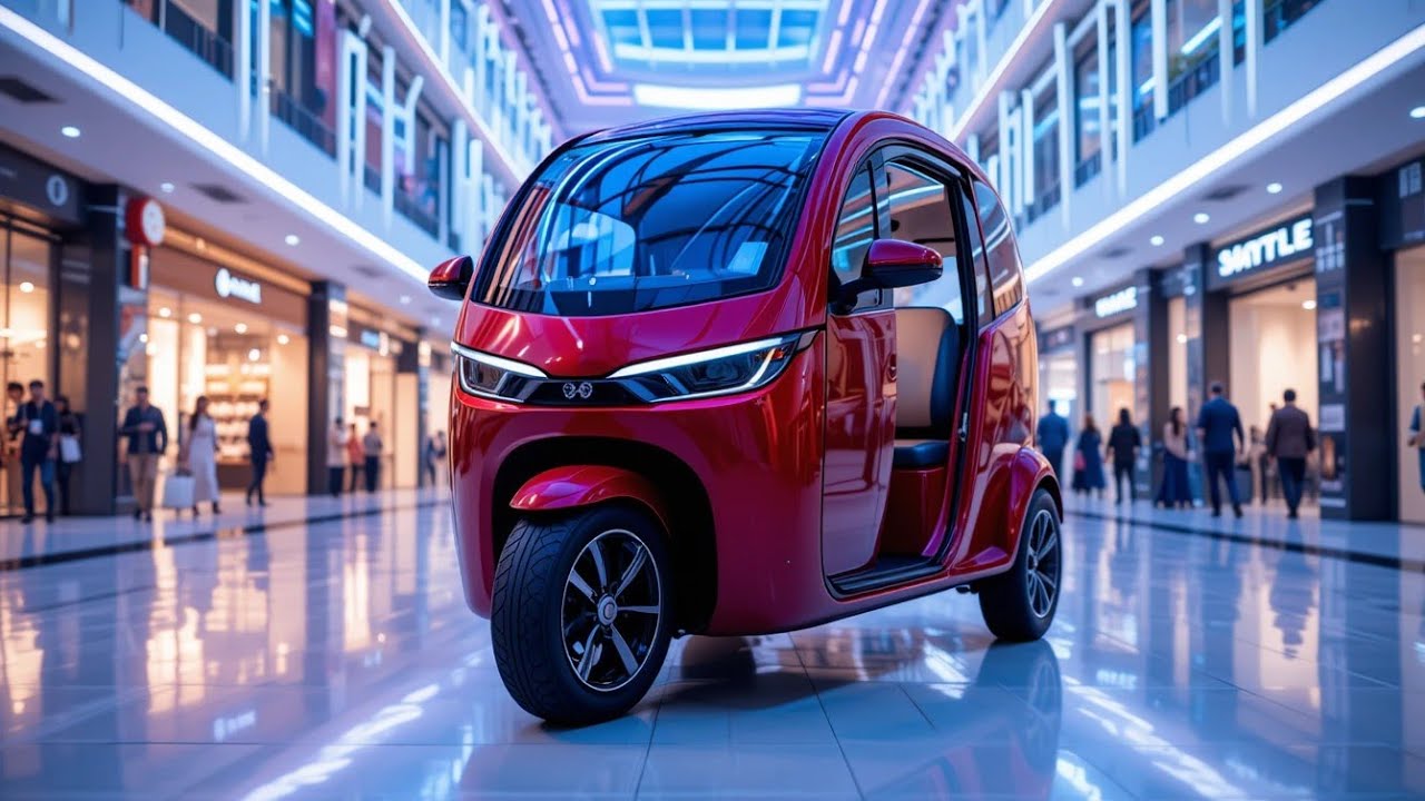 2026 Sazgar Shuttle 6-Seater Electric Tricycle Auto Rickshaw | Full Review & Price
