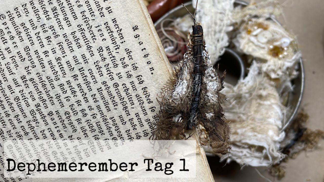 Dephemerember Tag 1: mottenzerfressene Spitze, Seitenreiter 