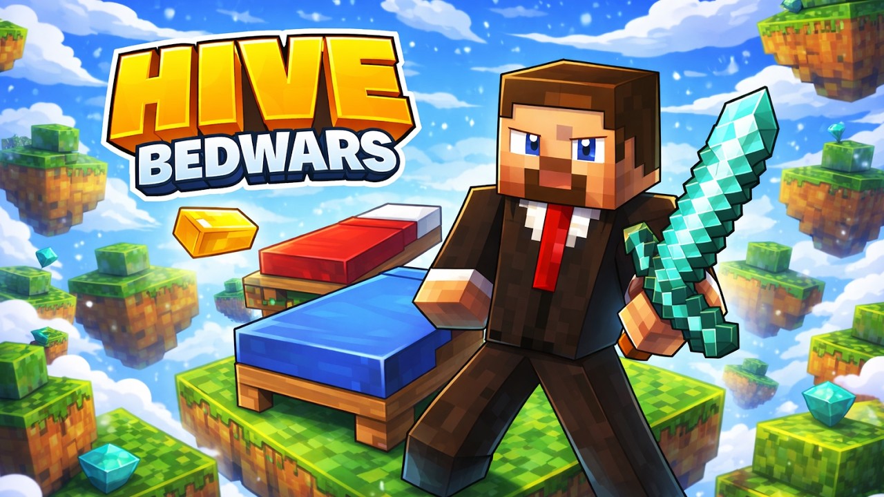 Hive BedWars Duos Gameplay – Insane Clutches & Combos!