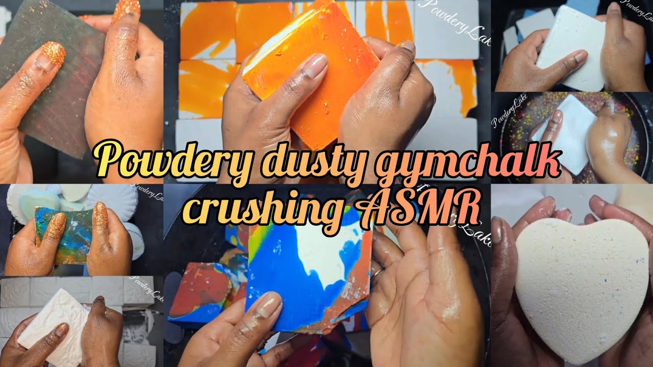 Dusty powdery soft, crispy gymchalk dyed, fresh, variety bucket 23 min Edit comp by @powderylake6999