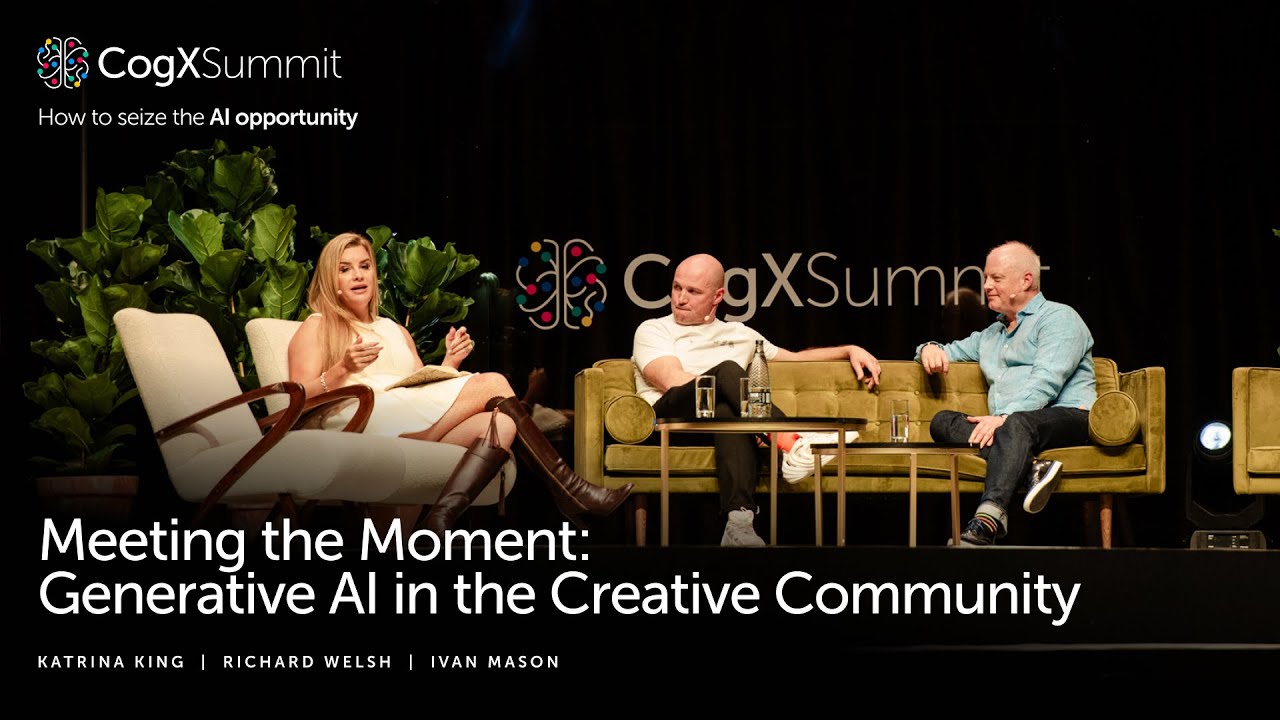 Meeting the Moment: Generative AI in the Creative Community | CogX Summit 2024