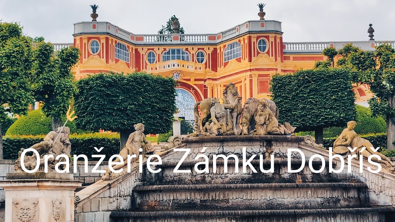 Zámecká Oranžerie Zámku Dobříš - Komentovaná procházka výstav, kašny a oranžerie