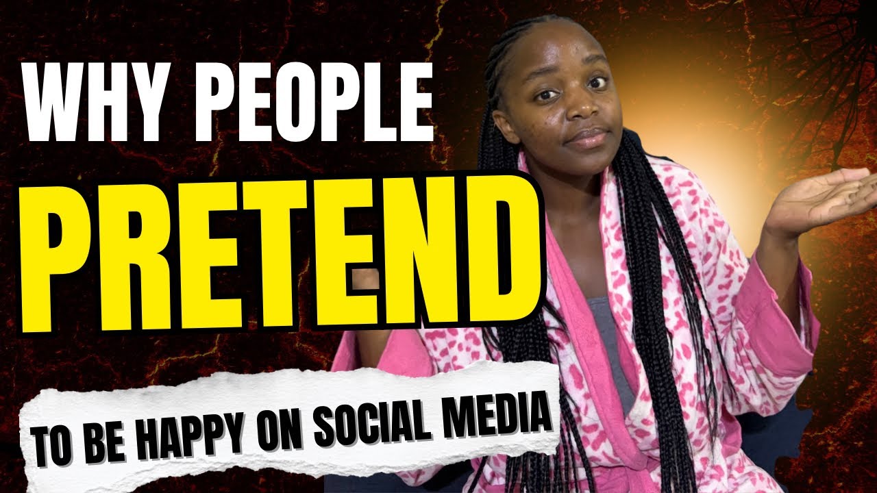 WHY PEOPLE PRETEND TO BE HAPPY ON SOCIAL MEDIA (The Hidden Truth)😱