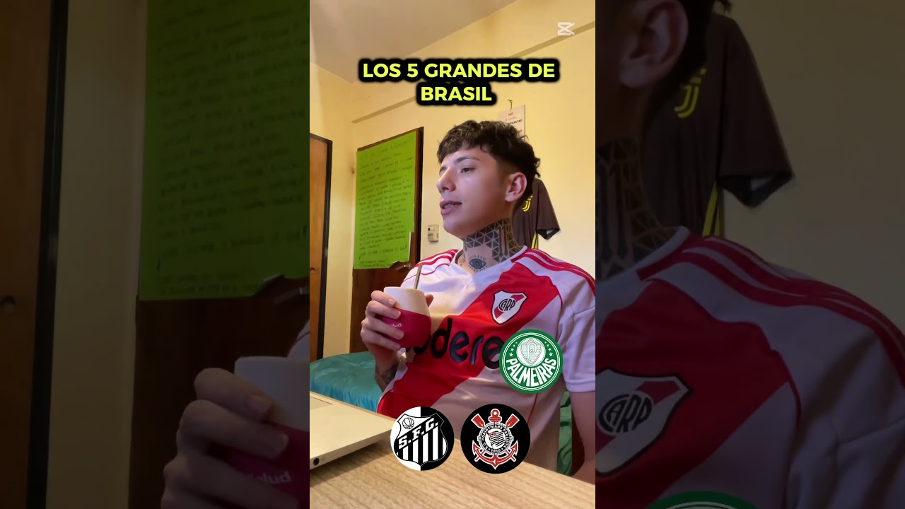 Los 5 clubes m&aacute;s grandes de brasil. #futbol #flamengo #brasileir&atilde;o