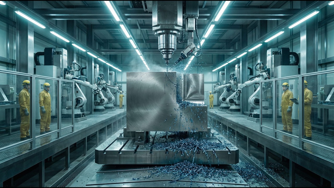 Inside the Titanium Machining Facility  Full Process How Million Dollar Titanium Components Are Made