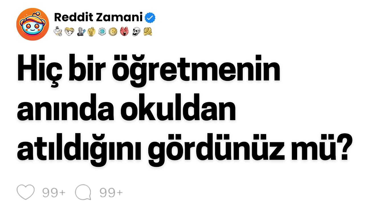 Hiç bir öğretmenin anında okuldan atıldığını gördünüz mü?
