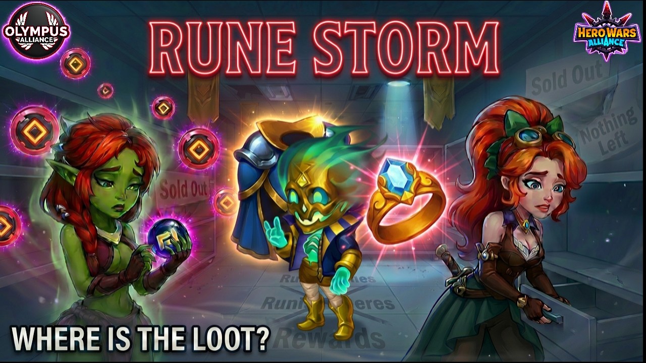 СМОЖЕТ ЛИ RUNE STORM ДЕЙСТВИТЕЛЬНО ЗАМЕНИТЬ ЭТИ СОБЫТИЯ? Hero Wars Alliance!