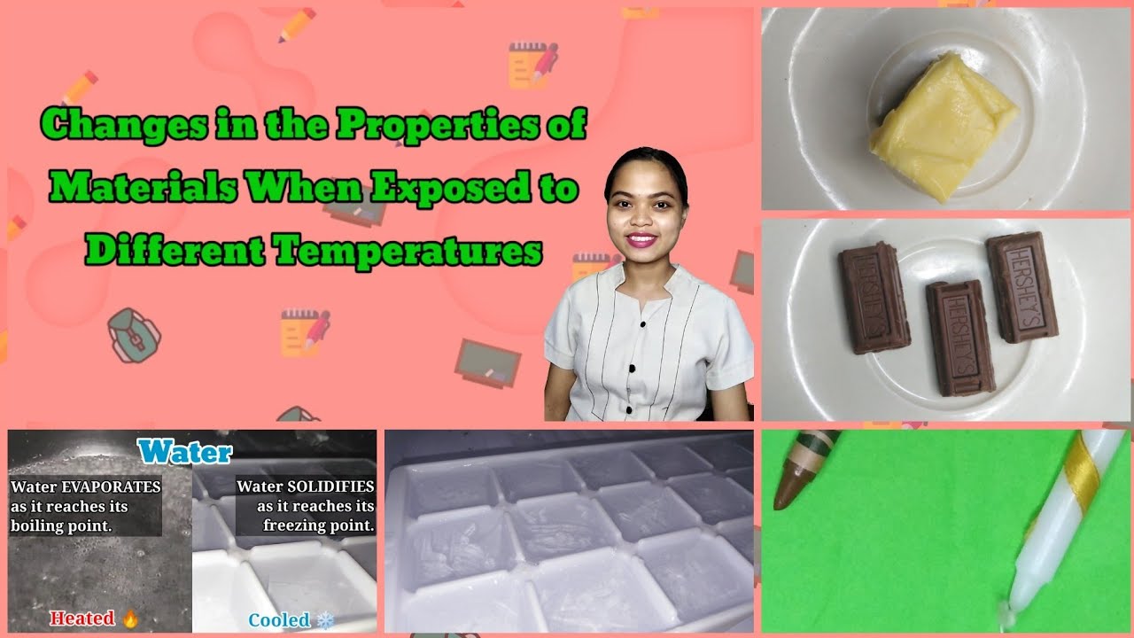 Changes in Materials when Exposed to Different Temperatures | Grade 4 Science Quarter 1, Week 5 & 6