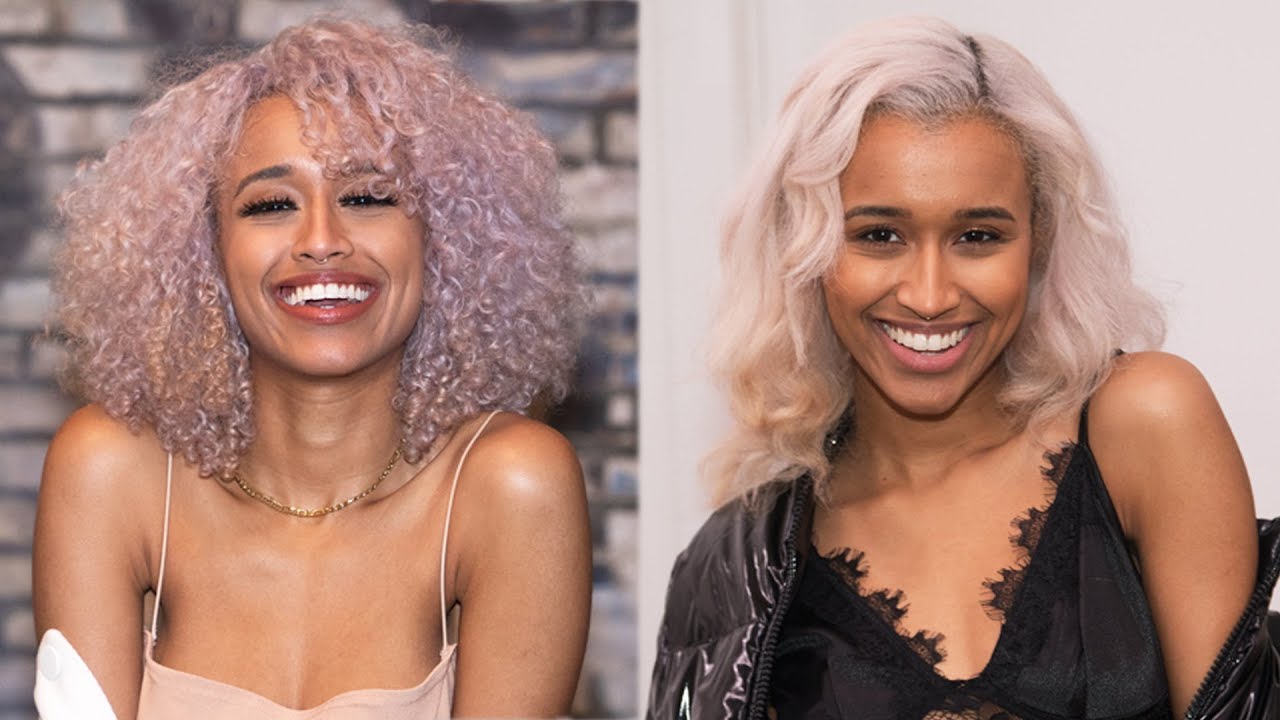 HOW TO GET SILVER HAIR WITHOUT DYEING IT! HOW I GET SILVER/ GRAY HAIR (ASHY LILAC FADES TO SILVER)