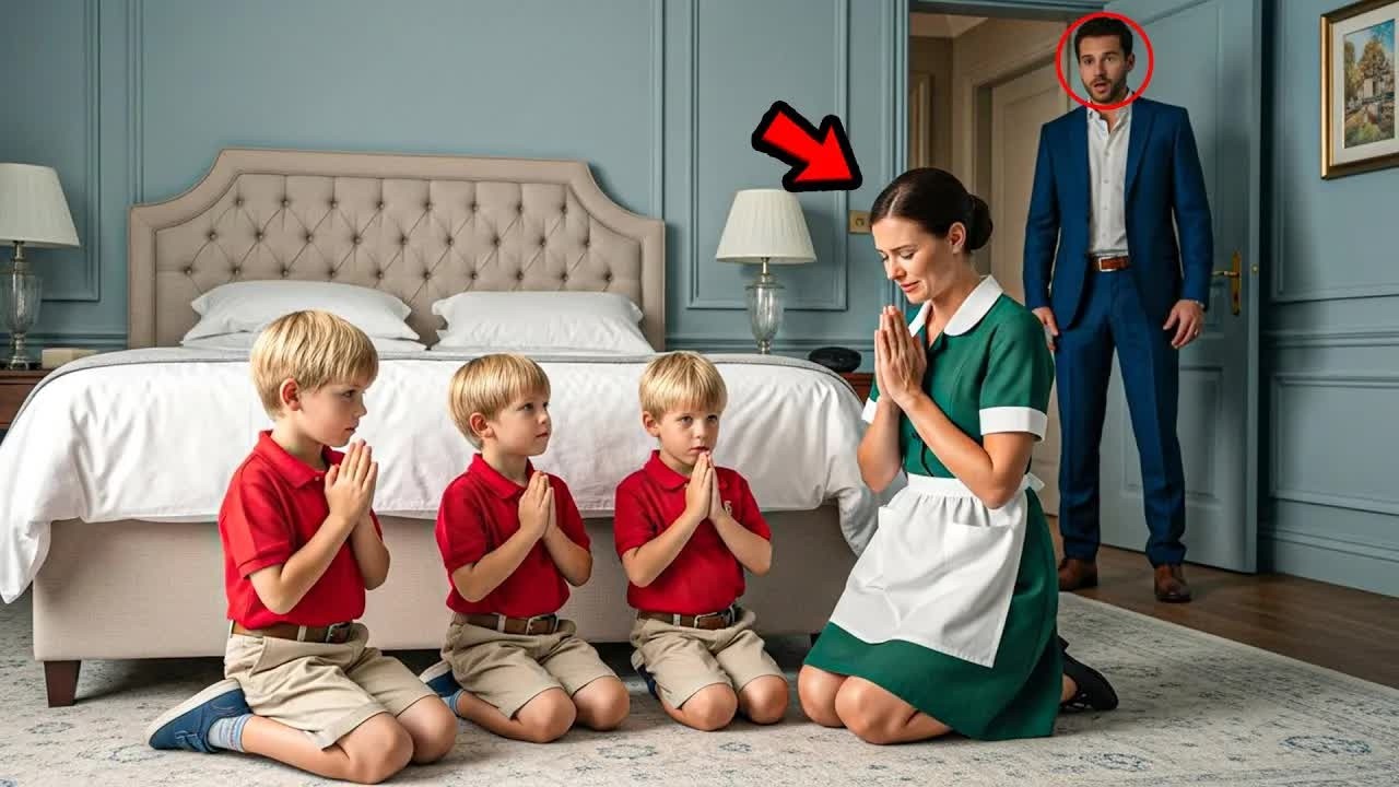 «Miliardario tornò a casa all’improvviso e trovò la tata con i bambini… e si innamorò perdutamen