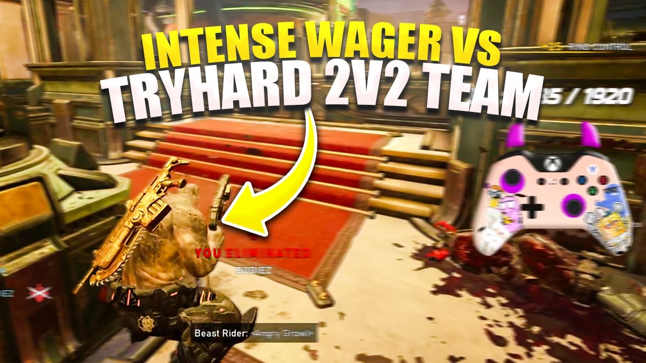 Intense Wager против Tryhard Team 2v2 Team с Gimmo - GEARS 5