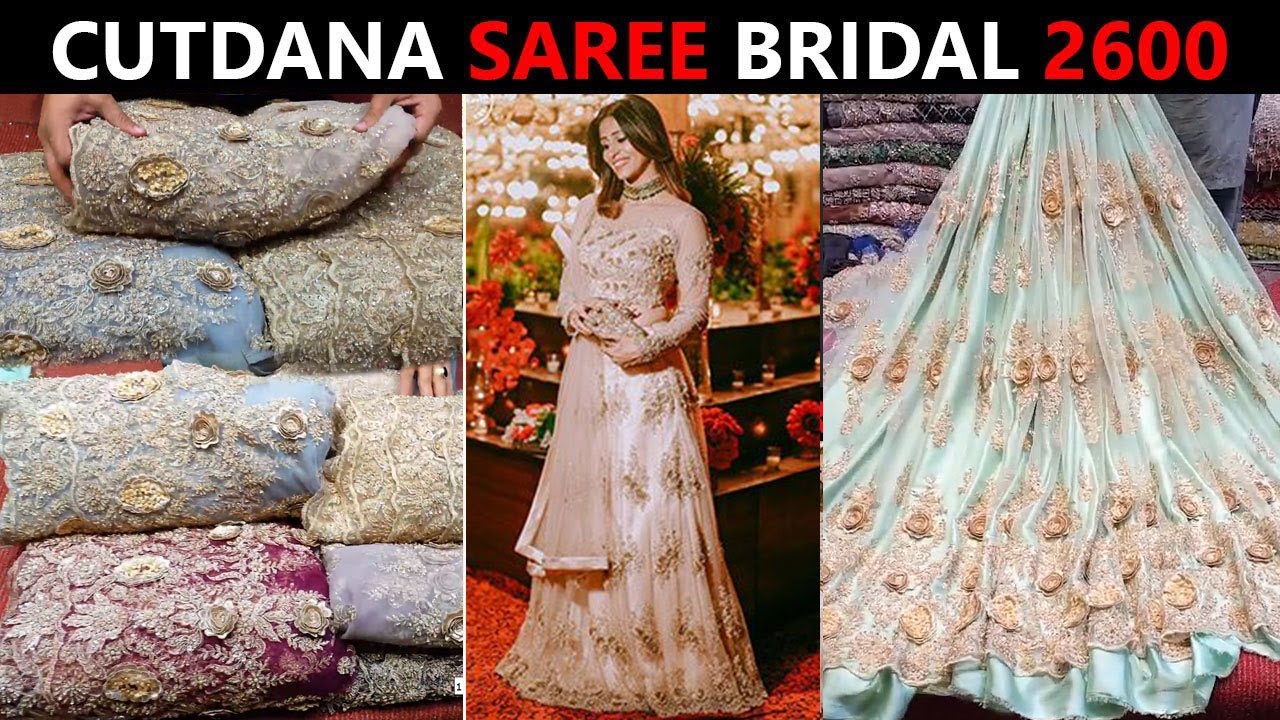 Saree Design Handwork Cutdana Net Fabric 2020 EP12 | Cutdane Work Design | EK Fabrics #SaraClothes