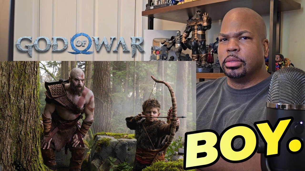 FIRST LOOK at Kratos & Atreus in Amazon's God of War Series - Reaction!