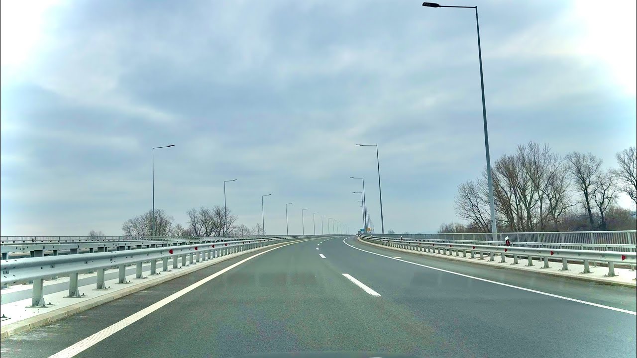 Auto-put vožnja Kraljevo jug (Vrba) - Koševi Kruševac (Auto-put Moravski koridor) ASMR februar 2026.