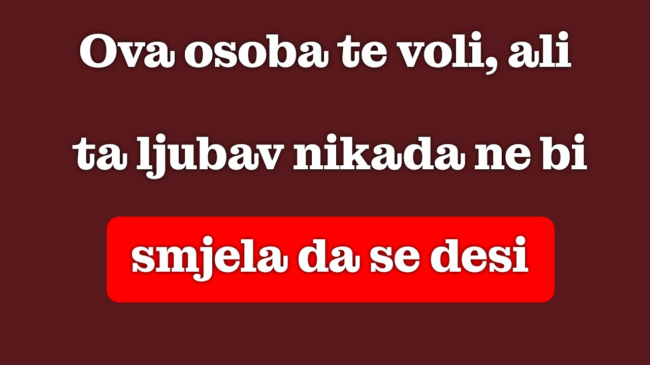 Ova osoba te voli, ali ta ljubav nikada nije bila suđena da postoji | Carl Jung