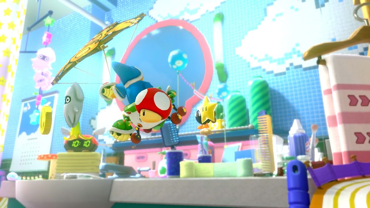 Mario Kart 8 Deluxe NEW DLC Tracks - Feather Cup 200cc