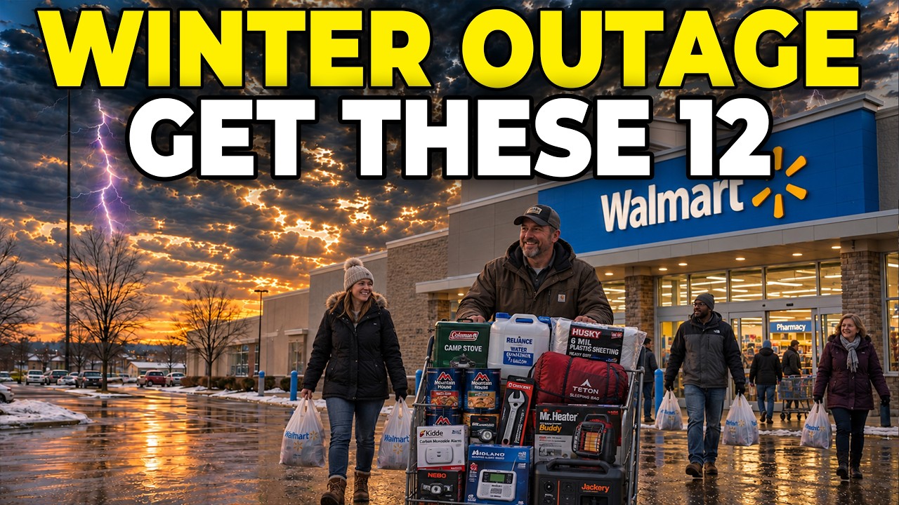 These 12 MUST-HAVE Prepping Items to Survive a Winter Power Outage!
