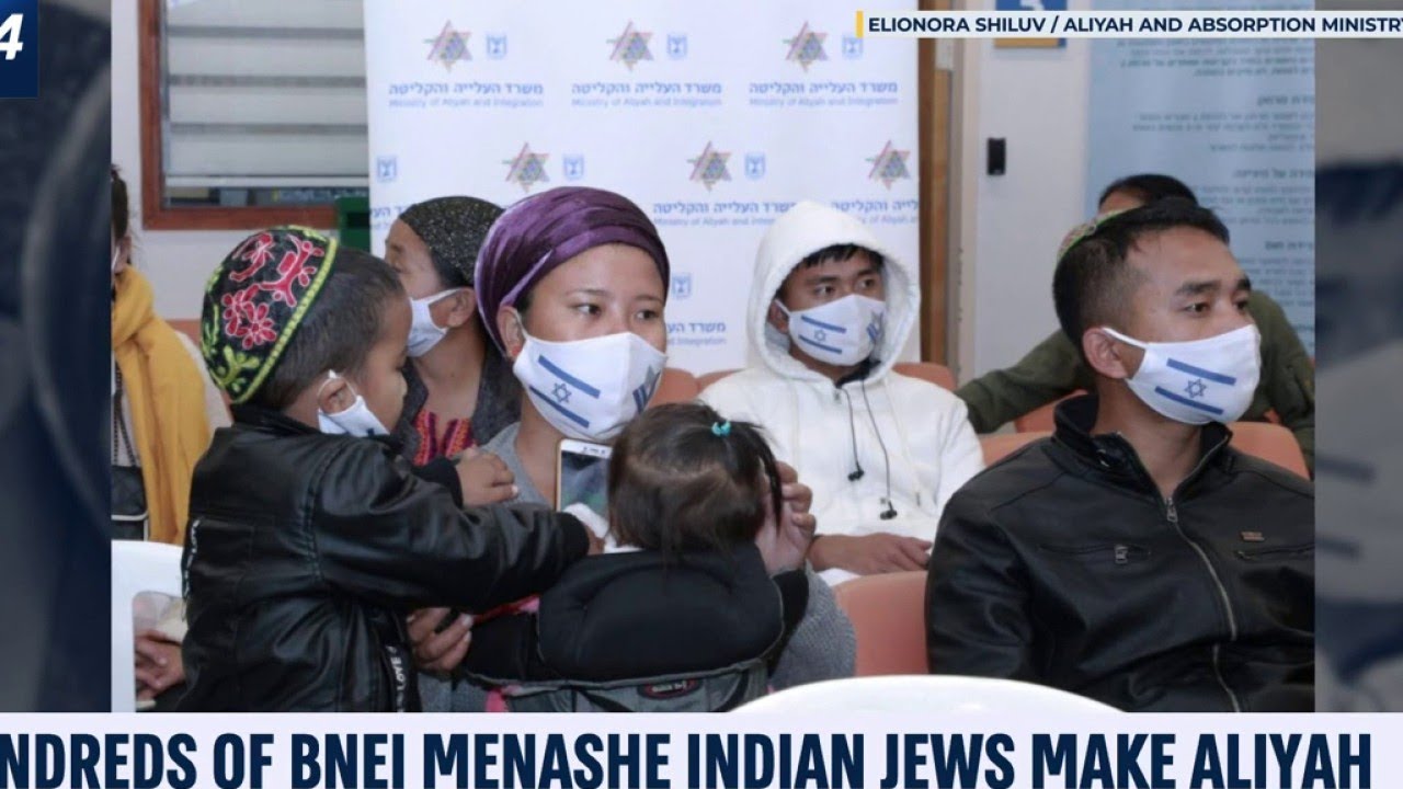Hundreds of 'Lost Tribe' Bnei Menashe Jews Make Aliyah