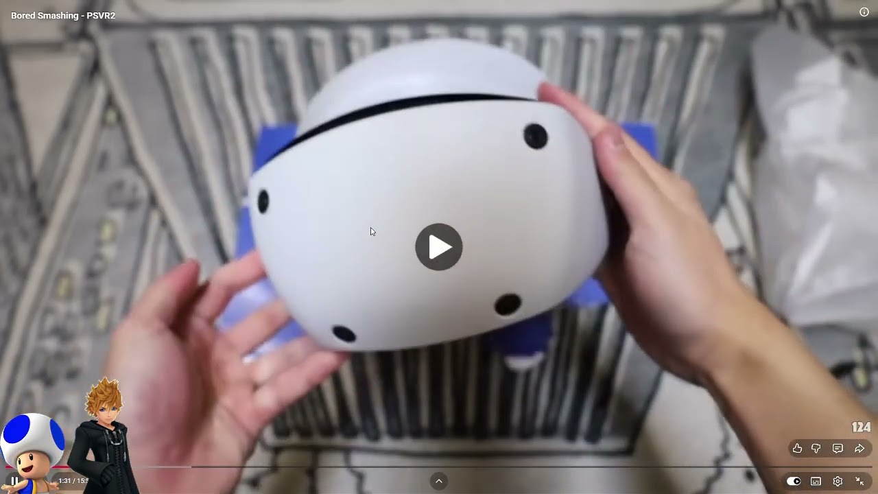 WHY THE PSVR2?! Bored Smashing - PSVR2 Reaction (ft. Roxas)