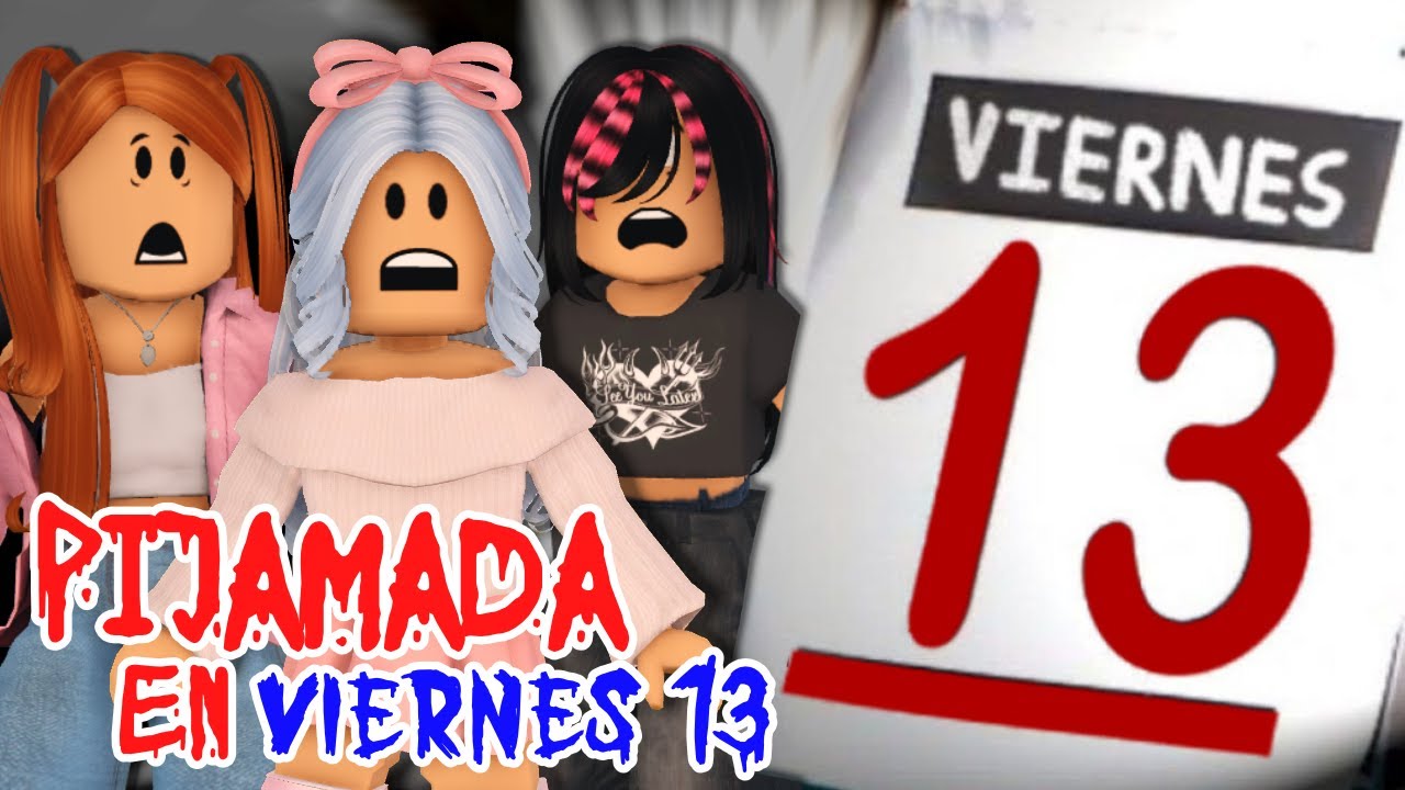 PIJAMADA EN VIERNES 13 | HISTORIA DE TERROR |TANGOCHINI 🐰 #roblox #robloxterror
